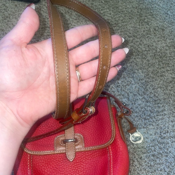 ✨♥️ Vintage Dooney & Bourke All-Weather Leather Equestrian Crossbody Bag ♥️✨ - Picture 5 of 13